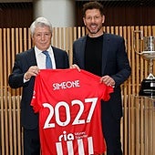 Cerezo y su fe del carbonero con Simeone