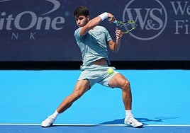 Alcaraz domina el calor y a Rublev y alcanza la semifinal en Cincinnati