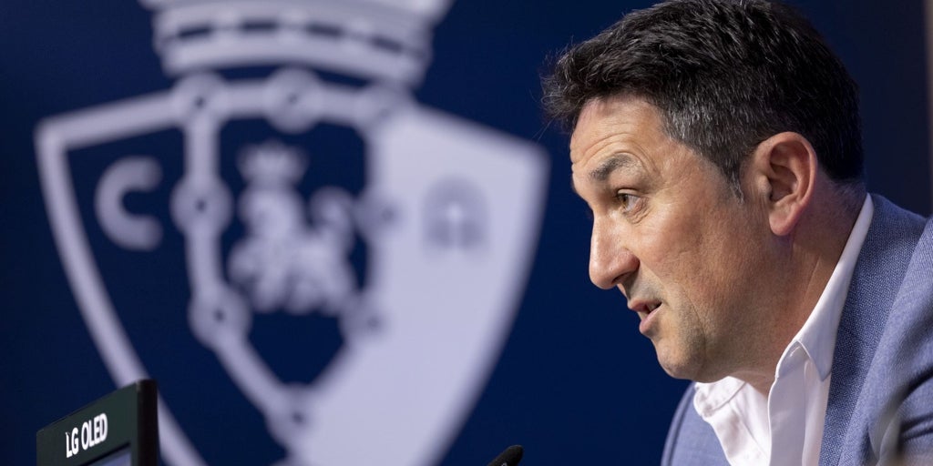 Braulio, director deportivo de Osasuna: «Es más difícil elegir al entrenador que a los jugadores»