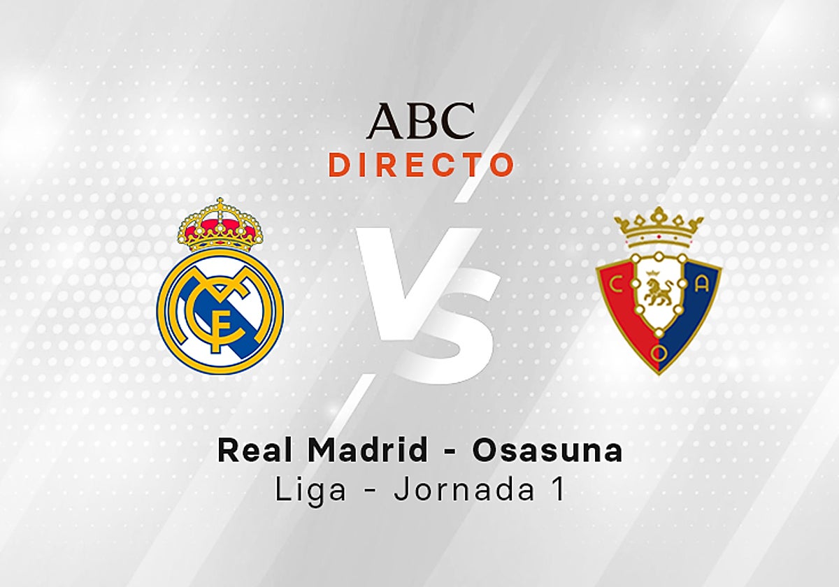 Real Madrid - Osasuna, estadísticas del partido de Liga