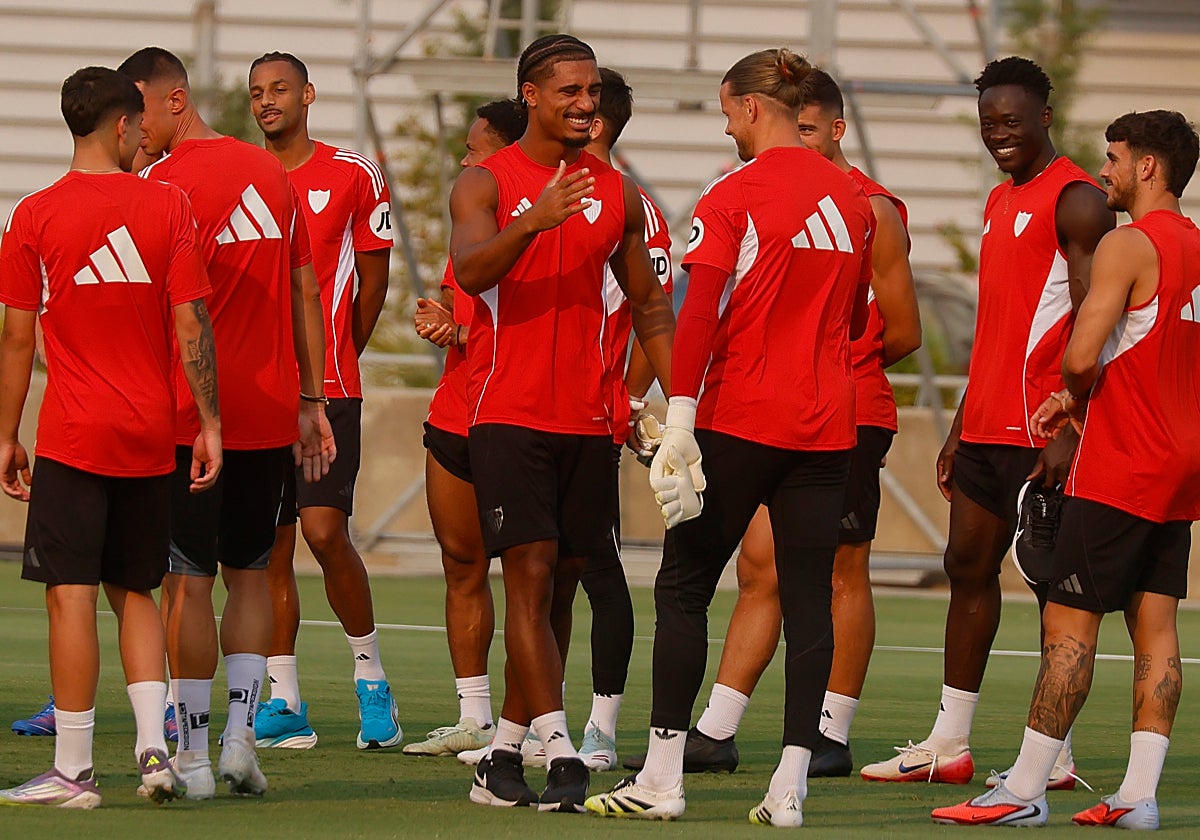 Loïc Badé se despide de sus compañeros