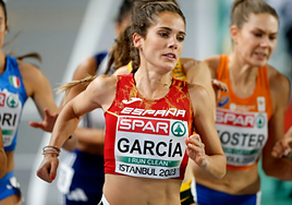 Marta García destroza su récord de España