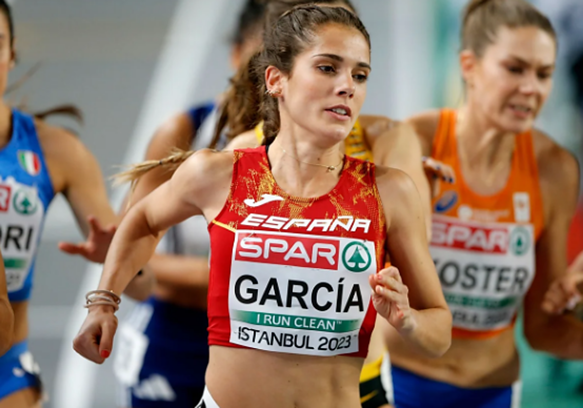 Marta García, la fondista leonesa