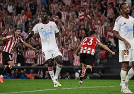 Una lesión leve de Sow le impedirá jugar ante el Getafe