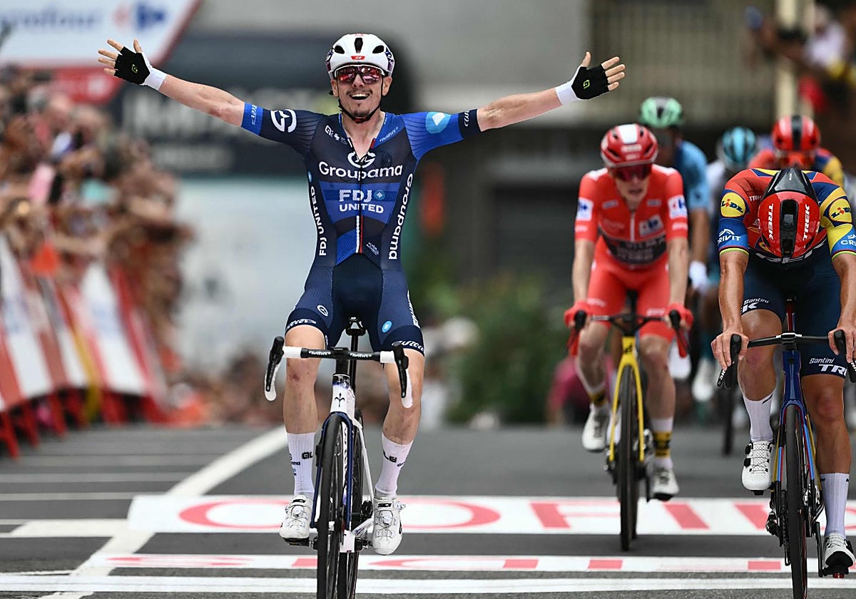 Gaudu se impone a Pedersen y Vingegaard