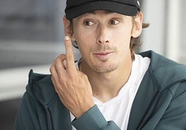 Alex de Miñaur: «A Alcaraz y Sinner estoy deseando complicarles la vida»