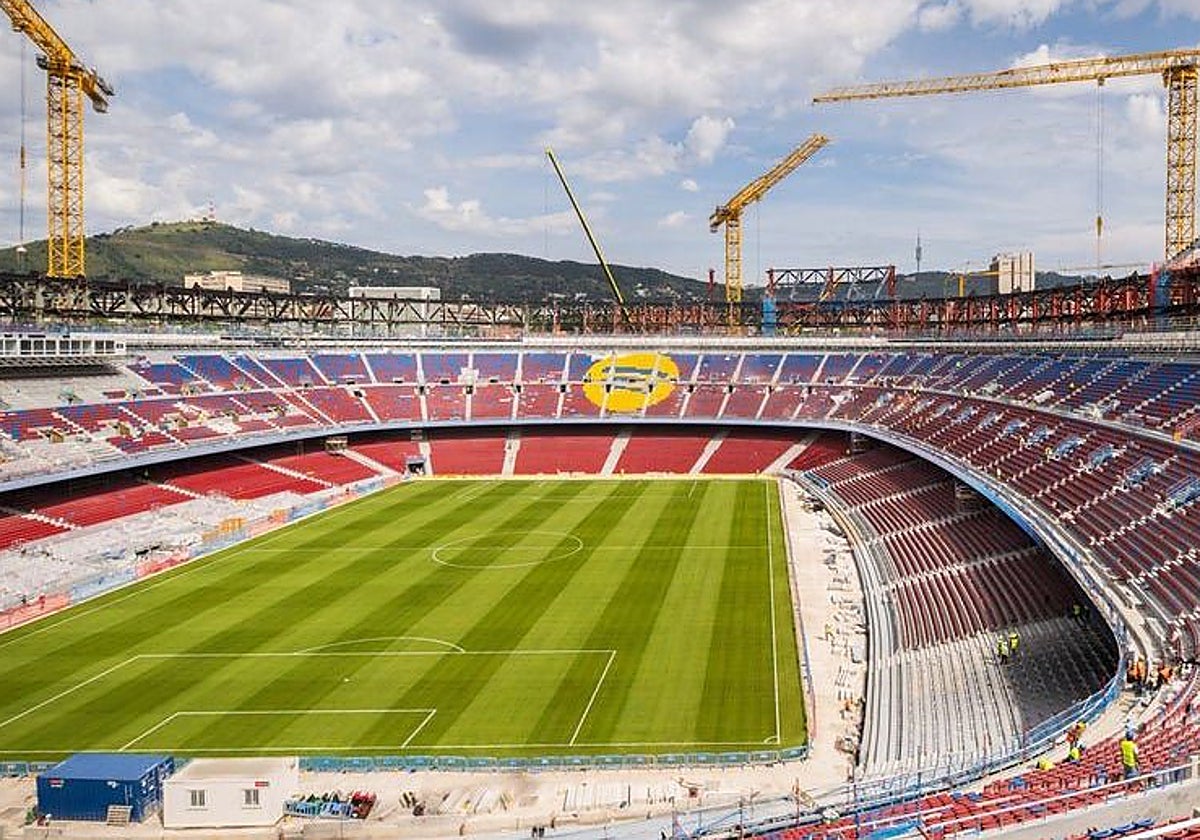 Laporta quiere jugar en el Johan Cruyff con un VAR de quita y pon