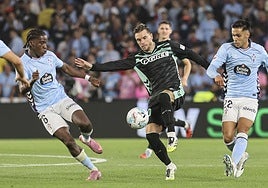 Celta - Betis, las notas de los jugadores: aerolíneas Bartra patrocina un trabajado empate