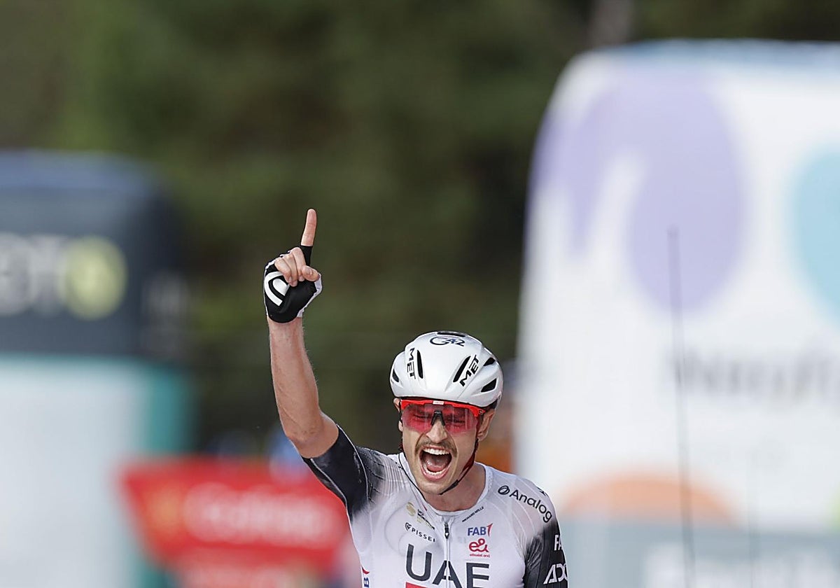 Jay Vine, vencedor en Pal