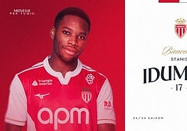 Oficial: Idumbo, traspasado al Mónaco