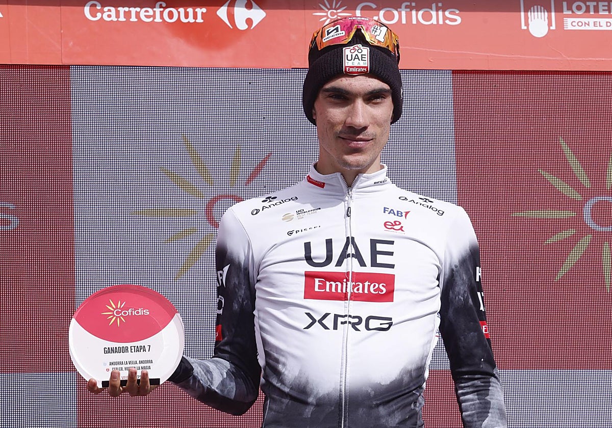 Juan Ayuso, ganador en Cerler