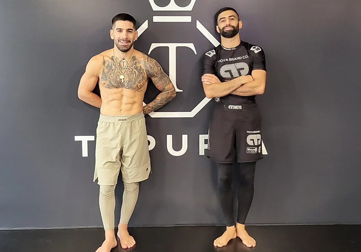 Ilia Topuria, junto a Mani Tavanaei