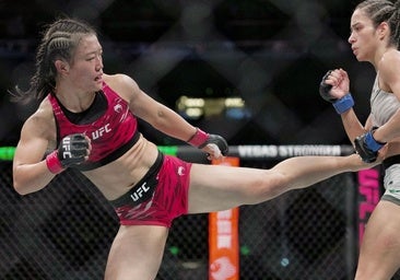 Por la mañana médico, por la noche noqueadora: la extraordinaria vida de Shi Ming, peleadora de UFC