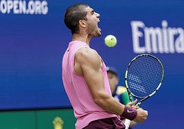 Alcaraz se cita con Djokovic en la semifinal: «Me siento muy cómodo»