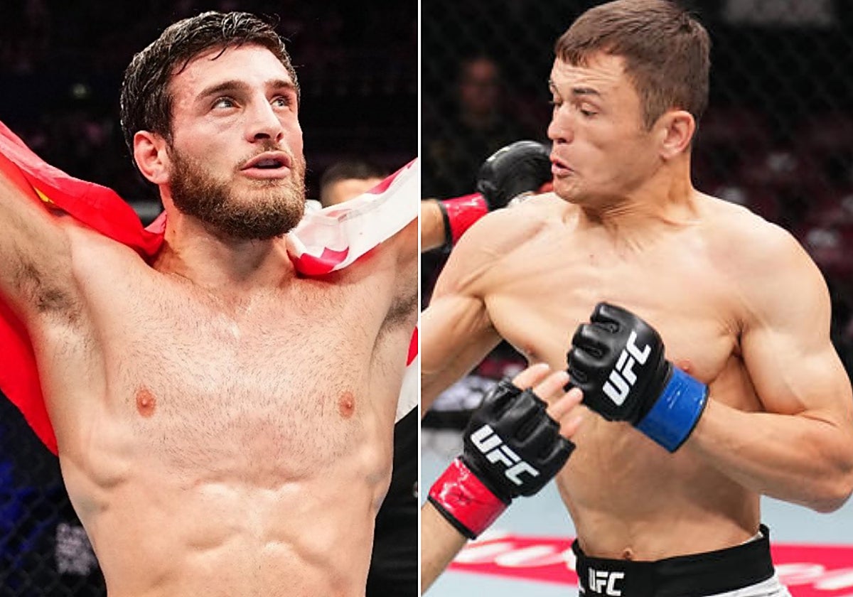 Aleksandre Topuria y Bekzat Almakhan