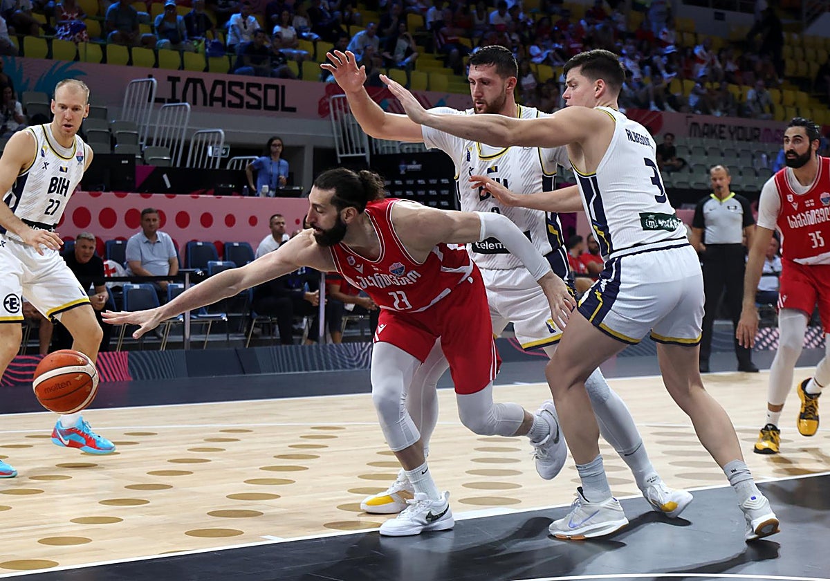 Georgia pierde con Bosnia y obliga a España a ganar a Grecia para seguir en el Eurobasket