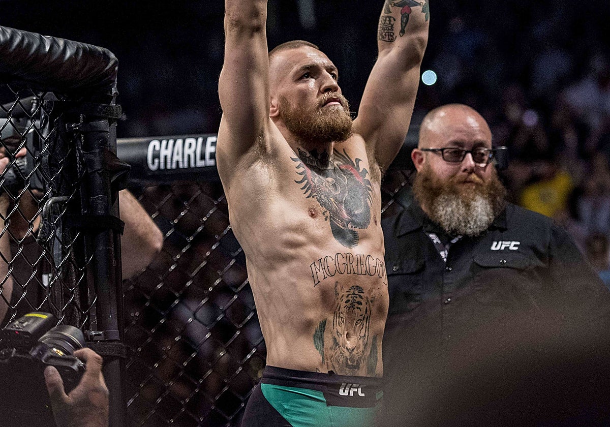 Conor McGregor, antes de un combate