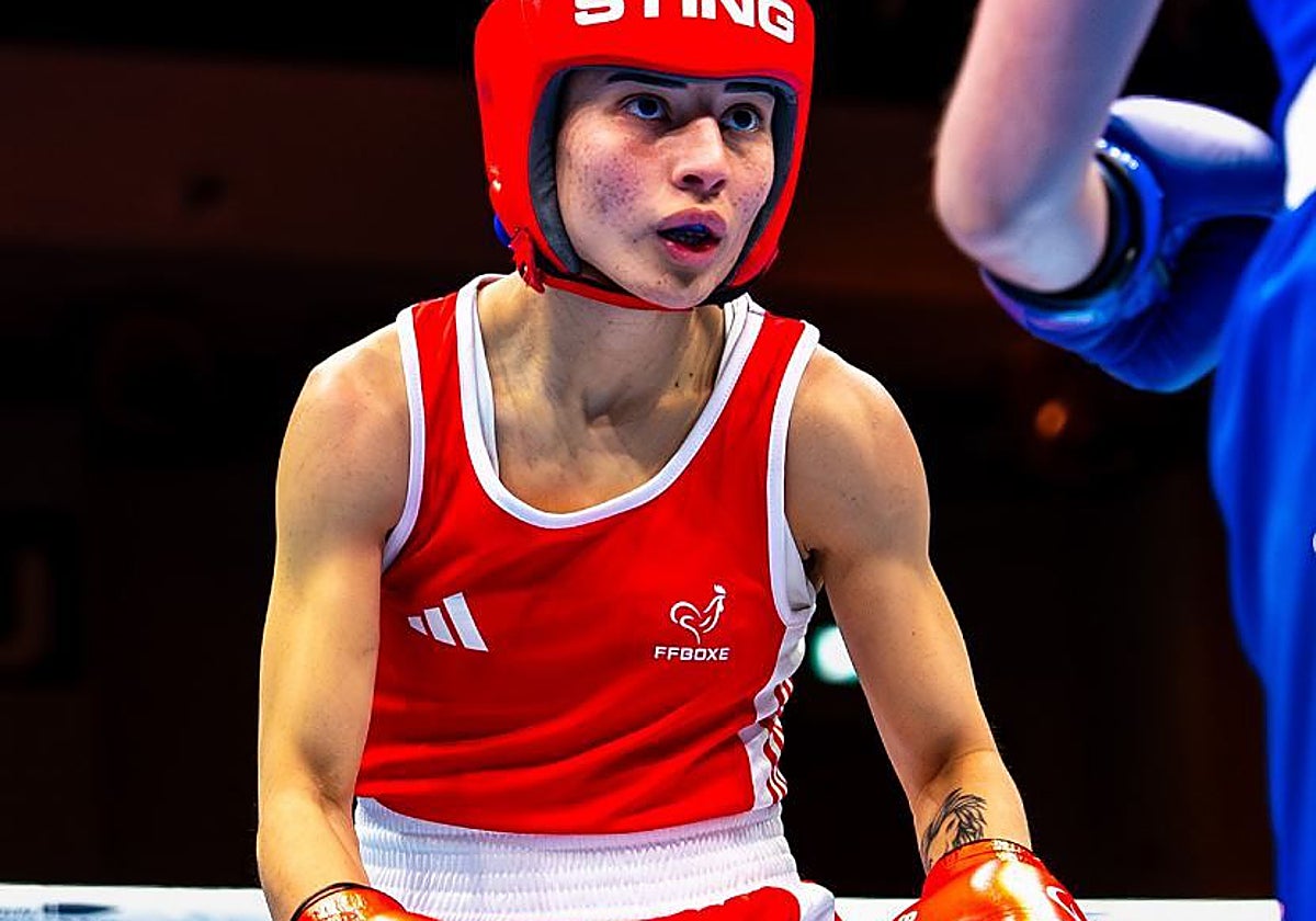 Romane Moulai, una de las púgiles que se han quedado sin Mundial