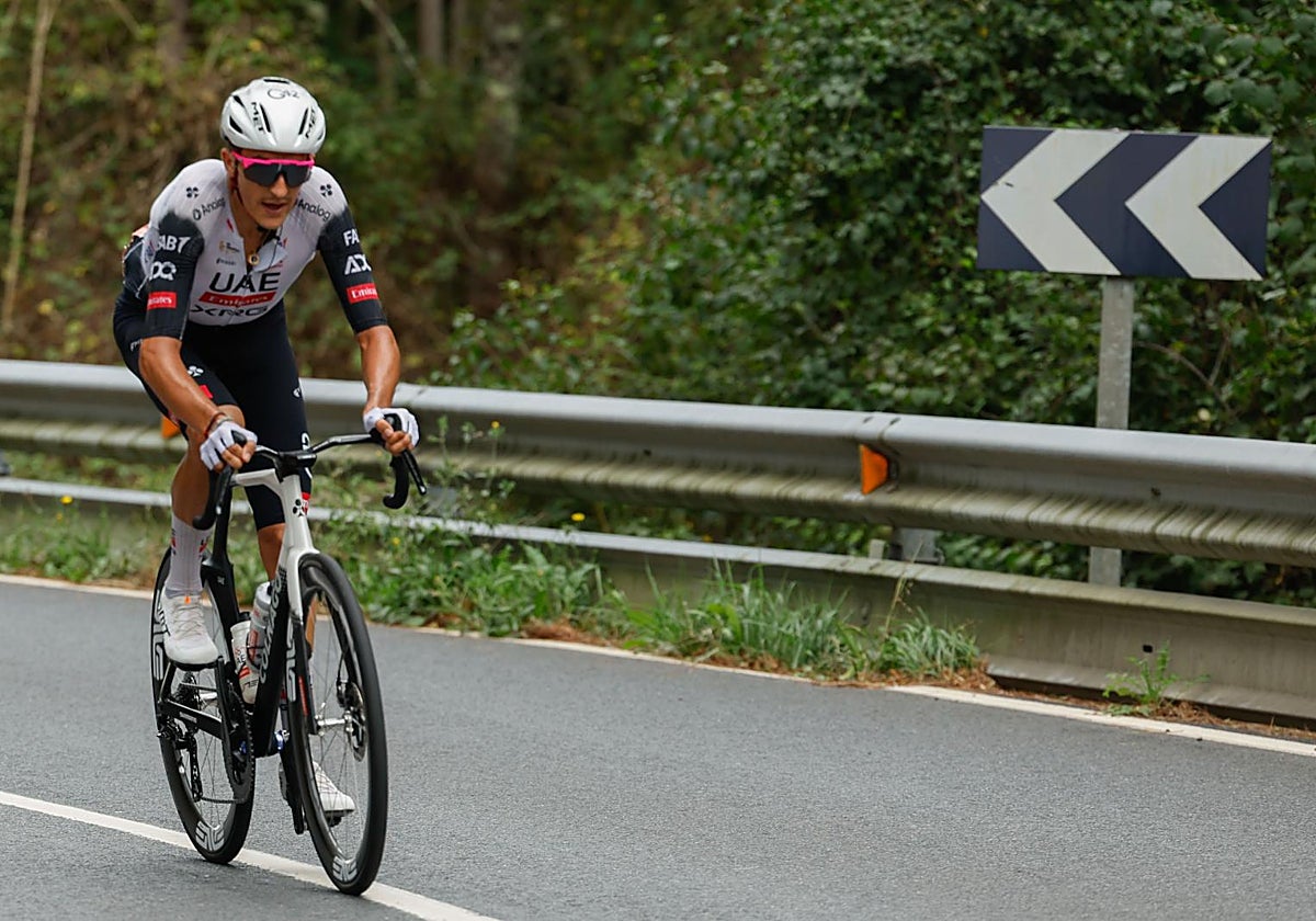 Marc Soler, en acción