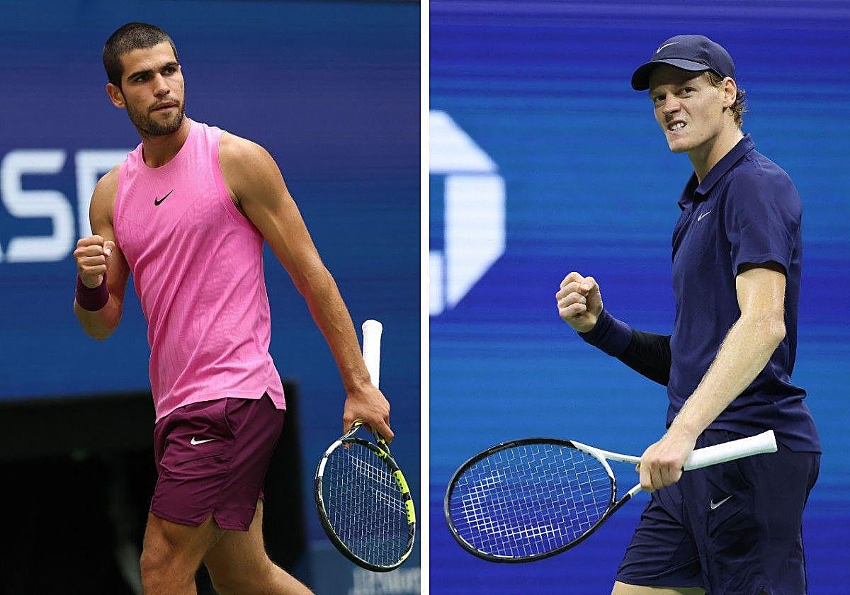 Dónde ver en televisión y online el partido de Alcaraz hoy del US Open y a qué hora juega la final contra Sinner