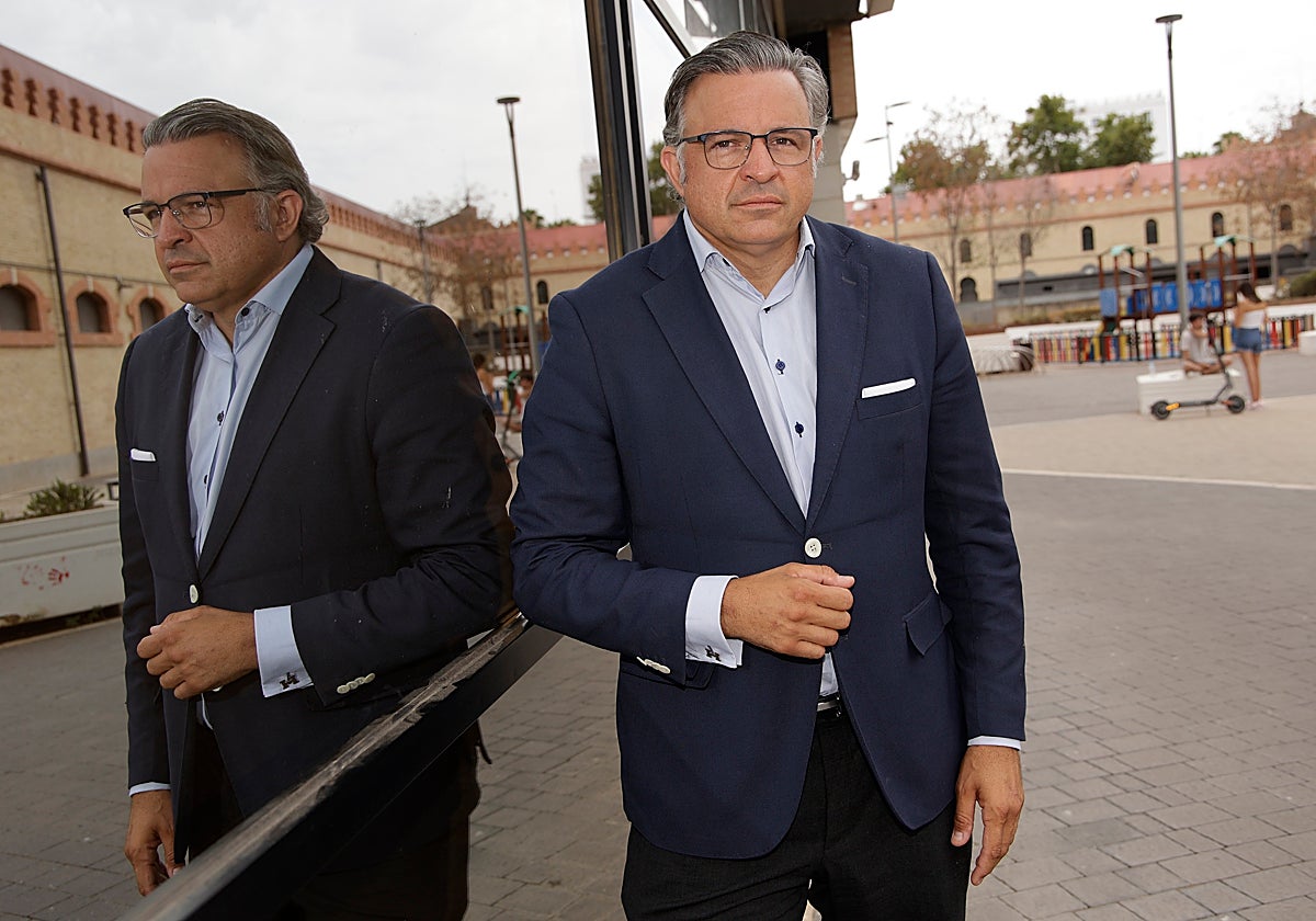 Luis Cuervas posa para ABC