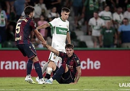 Iker Losada podrá jugar contra el Betis
