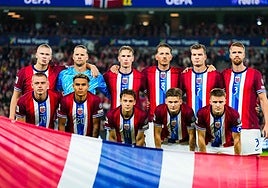 Nyland defiende la portería de Noruega en la histórica paliza a Moldavia (11-1)