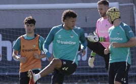 Deossa, durante un entrenamiento