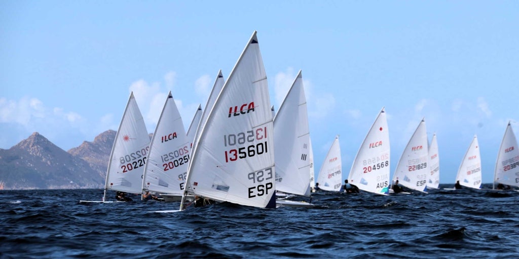 El Campeonato Ibérico de ILCA abre la Semana Abanca