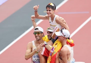 La marcha marca el paso de España