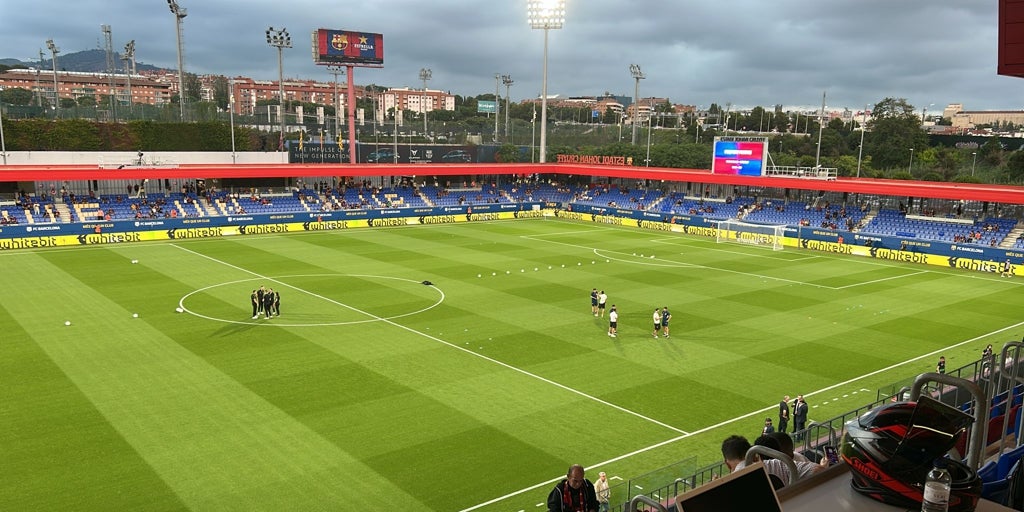 Barcelona-Valencia en el Johan Cruyff: como un partido de las categorías inferiores