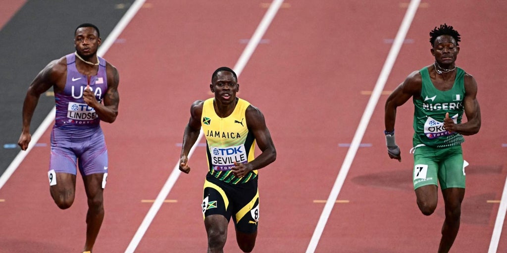 Oblique Seville sorprende a Thompson y Lyles y se lleva el oro en los 100