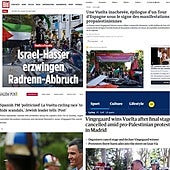 Así se vio en el mundo el abrupto desenlace de La Vuelta: de la admiración de Sánchez, al «caos» y el «final escandaloso»