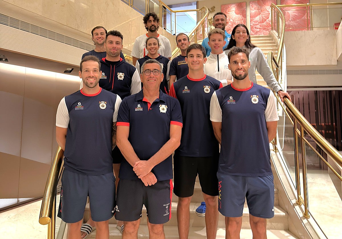 Los representantes andaluces que competirán en el Mundial de remo de Shanghai