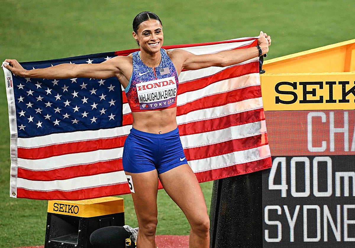 Sydnet McLaughlin, tras la final del 400 femenino