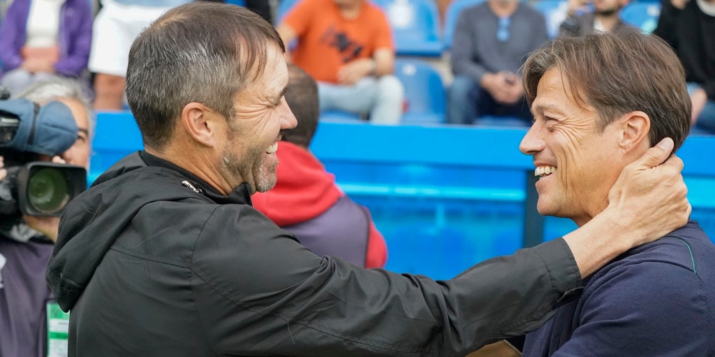 Almeyda, tras el triunfo en Vitoria: «Ya vimos el camino y hay que insistir para hacernos cada día más fuertes»