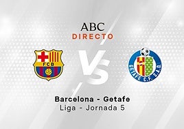 Barcelona - Getafe, estadísticas del partido