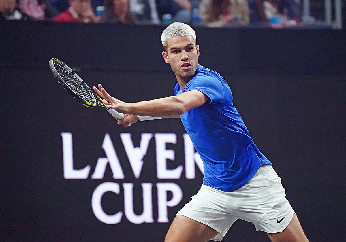 Alcaraz encaja ante Fritz su primera derrota individual en Laver Cup