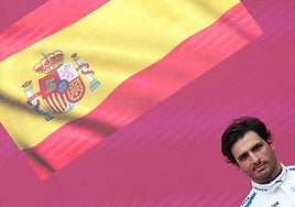 Sainz entra en la historia de la F1 y come en la mesa del legendario Alain Prost