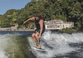 El Club Náutico Dummies, campeón absoluto del Open Ibérico en Cortegada