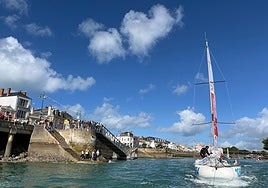 Cuatro españoles toman la salida desde Les Sables d'Olonne