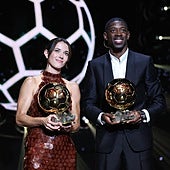 Dembélé se lleva el duelo con Lamine Yamal; Aitana Bonmatí gana por tercer año consecutivo