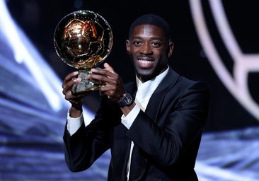 Dembélé gana el primer Balón de Oro de la historia del PSG y deja con las ganas a Lamine