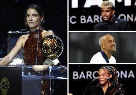 De la sorpresa de Aitana Bonmatí al cetro de Luis Enrique: todos los ganadores en la gala del Balón de Oro