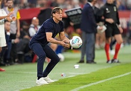 Sevilla FC: Primer ataque de entrenador de Almeyda
