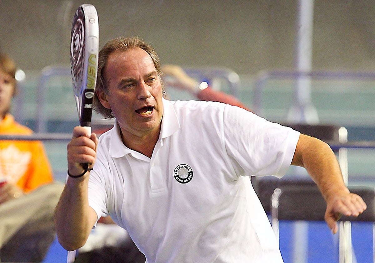 «En el pádel, llegué a ser el número 7 de España», dice Bertín