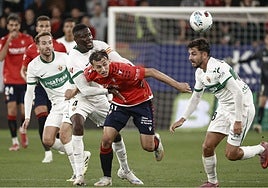 Convocatoria del Osasuna sin Rubén García y Aimar Oroz para el partido ante el Betis