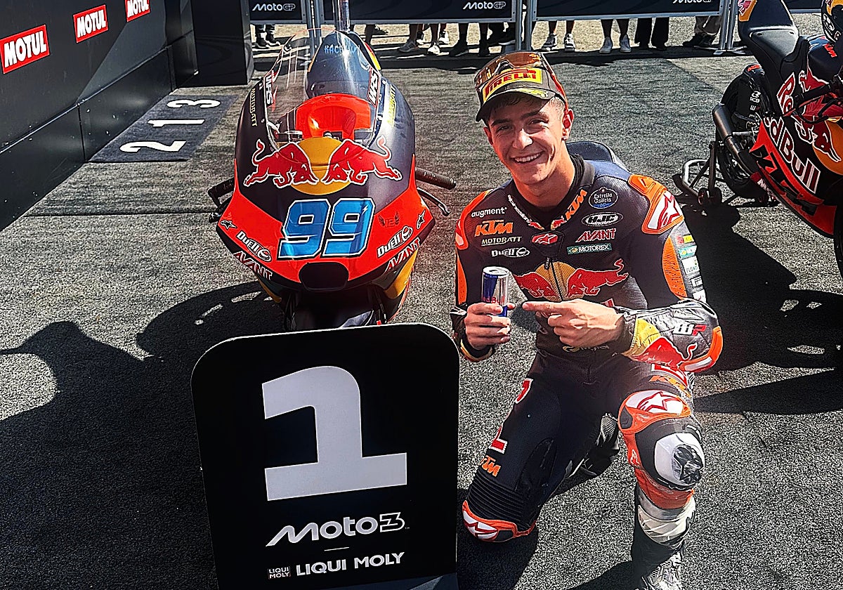 Rueda, feliz tras hacerse con la pole en el Circuito de Motegi