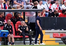 Almeyda luce sonrisa: «Si cuando llegué me dicen que tendría diez puntos a estas alturas, lo habría firmado»