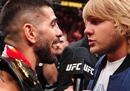 Ilia Topuria, cara a cara con Paddy Pimblett